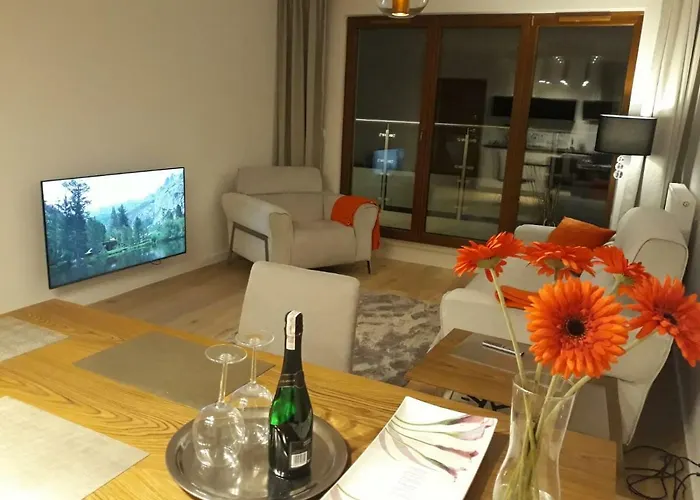Ekskluzywny Apartament Z Widokiem Na Morze, 5Km Do Centrum Sopotu 4Km Do Orlowa